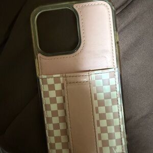 Vera Bradley Pink iPhone 13 Pro Case